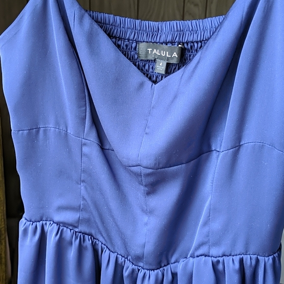 Aritzia Talula Navy Sweetheart Dress - Picture 5 of 7